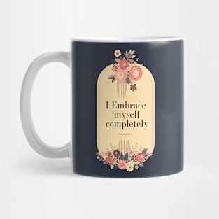 Enneagram 1 Self Care Affirmation Quote Mug